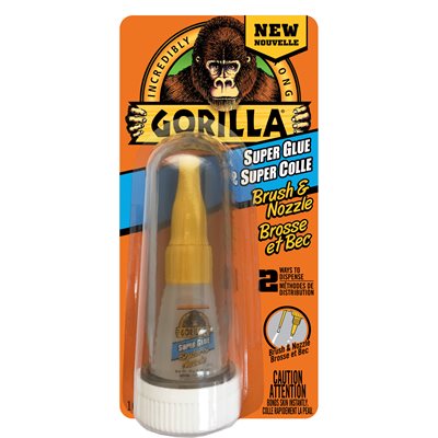 Gorilla Super Glue Brush Nozzle 10G Bulk (Carded)