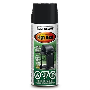 High Heat Enamel Spray Paint 340G BBQ Black