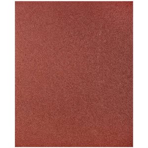 25PQ Feuilles Abrasives Grain P80 9 x 11 po