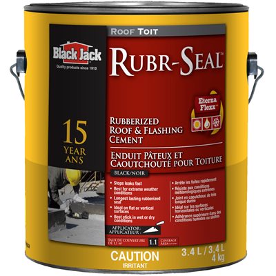 Black Jack Rubberized Roof & Flashing Cement 4kg