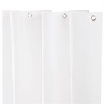 Heavy Weight Peva Shower Curtain 70in X 72in White