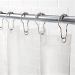 Heavy Weight Peva Shower Curtain 70in X 72in Clear