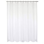 Heavy Weight Peva Shower Curtain 70in X 72in Clear