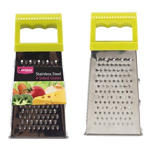 Stainless Steel Four-sided Grater 7.25in