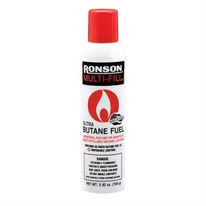 Ronson Butane Lighter Fuel 165g / 5.82oz