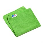 12PQ Chiffon De Nettoyage Tissé En Microfibre 16x16po (40 x 40cm) Vert