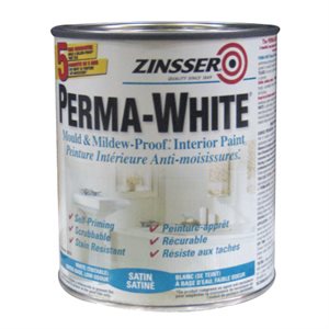 Perma-White® Mould & Mildew Proof Interior Paint 946ml Satin