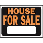 10pk Sign House For Sale 8.5in x 12in