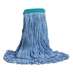 Swinger™ Looped End Wet Mop Head Medium Blue