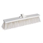 Push Broom Head Only 18in Food Service White