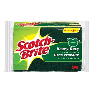 Scotch Brite Heavy Duty Scrub Sponge 3-Pk