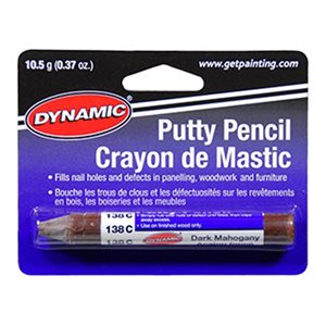 Wood Repair Putty Pencil Dark Mahogany