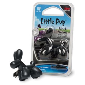 Little Pup Air Freshener Black Velvet