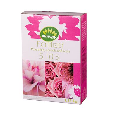 Nuway Annual & Perennials & Roses Fertilizer 5-10-5 1.35Kg