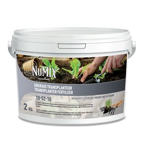 Numix Transplanter Fertilizer Water Soluble 2Kg 10-52-10