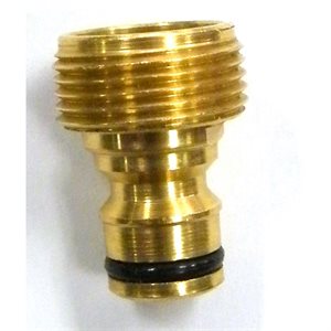 2PC Brass Quick Connect Accessory Adapter 1 / 2in