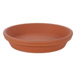 Spang Plant Saucer Clay Round Terracotta 6in