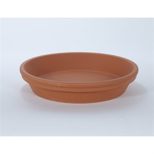 Spang Plant Saucer Clay Round Terracotta 8.75in