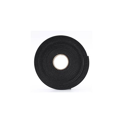 Moisture Proof Foam Insulating Tape 3 / 8in x 3 / 8in x 10ft Black