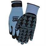 1 Paire de gants Advanced Max Grip Pro Grade; safety taille: S / M Dos bleu