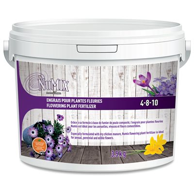 Numix Flowering Plant Fertilizer Org / OCQV Pail 3.5Kg 4-8-10