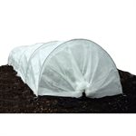 Cold Protection for Row Plants Fleece Tunnel 118in L x 17.75in W x 17.75in H