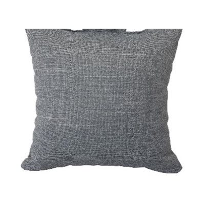 Outdoor Toss Pillow 16in x 16in Solid Grey