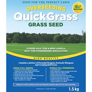 Sursemis Quick Grass Semences À Gazon 1.5kg