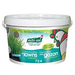 Acti-Sol Natural Lawn Fertilizer For Small Size Yards 6Kg 7-2-4