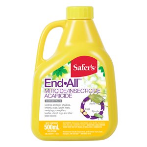 Safer's End-All Miticide / Insecticide Acaricide Concentrate 500ml