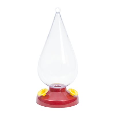 Hummingbird Feeder Dew Drop Plastic 32oz