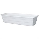 Jard. Balcon Futura 24po Blanche Sans Support