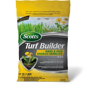 Turf Builder Engrais-Herbicide 10-0-0 9.1kg / 93m²