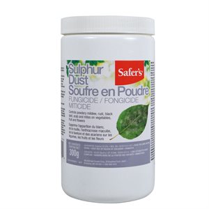 Safer's Sulphur Dust Fungicide / Miticide 300G