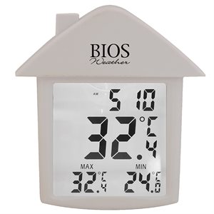 Digital Thermometer Weatherproof See Through Display