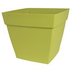 Harmony Self-Watering Planter Plastic Square 16X16X14 Bamboo Green