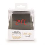 Weather Cube Indoor / Outdoor Thermometer & Alarm Clock