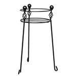 Venetian Plant Stand Wire Round 21x10in Pewter