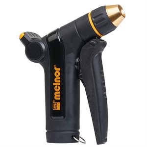 XT Hose Nozzle Sprayer Metal Front Trigger Adjustable Pattern Black