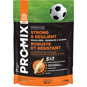 PRO-MIX Strong & Resilient 5 in 1 Grass Seed 1.3 KG