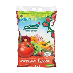 Acti-Sol Vegetable Gardens / Berries & Flowers Fertilizer 8kg 4-6-8