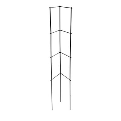 Wire Ladder Trellis Plant Support Powder Coat 33" Black