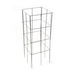 Wire Square Folding Tomato Cage Galvanized 42x15.5x48"