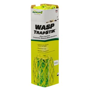 TrapsStik Trap For Wasps; Carpenter Bees & Mud Daubers