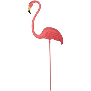 Realmingo Standing Pink Flamingo Garden Stake 52in