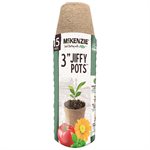 Jiffy Peat Pots Round 3in 15Pk