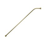 Replacement 24in Curved Brass Wand with Female Thread for Chapin Sprayers