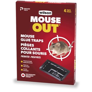 4PK MouseOut Mouse Glue Trap