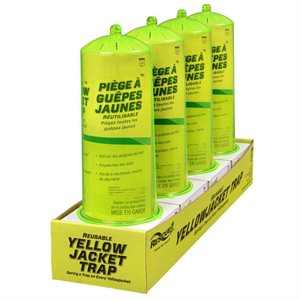 4PC Display Rescue Reusable Yellowjacket Trap w / Attractant 4 Week