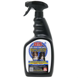 Residual & Contact Tick & Flea Killer For Dogs Only 1L